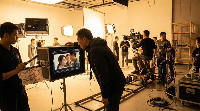 羞羞漫画影视传媒制作现场